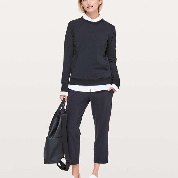 Lululemon On the Fly Crop 23" Black Size 10 - Picture 4 of 8